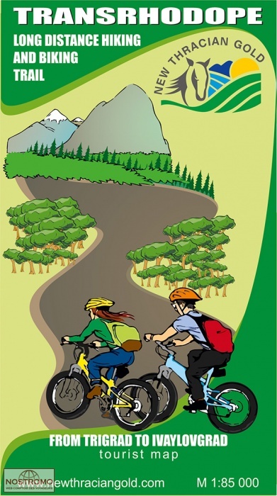 TRANS-RHODOPE WAY | Davgeo hiking map