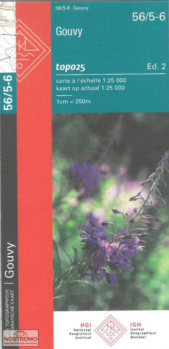 56/5-6 GOUVY | NGI/IGN topographical map