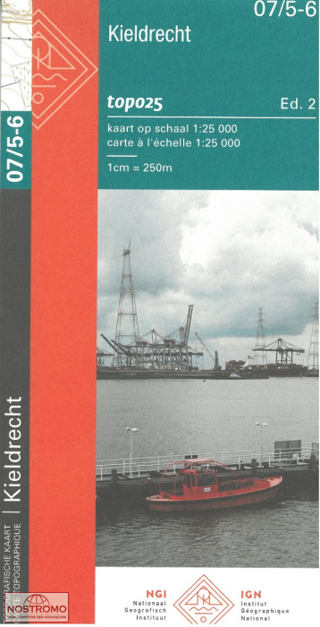 07/5-6 KIELDRECHT | NGI/IGN topographical map