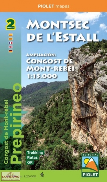 MONTSEC DE L'ESTALL | Piolet hiking maps