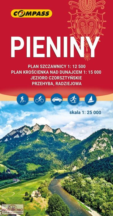 PIENINY | carte de randonnée Compass