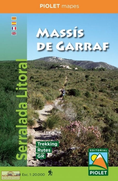 MASSÍS DE GARRAF | Piolet hiking map