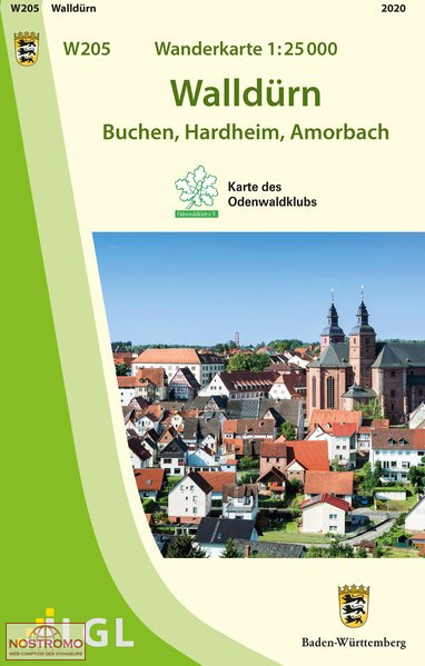 W205 WALLDÜRN | LGL hiking map