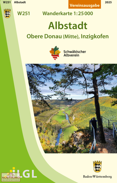 W251 ALBSTADT | LGL hiking map