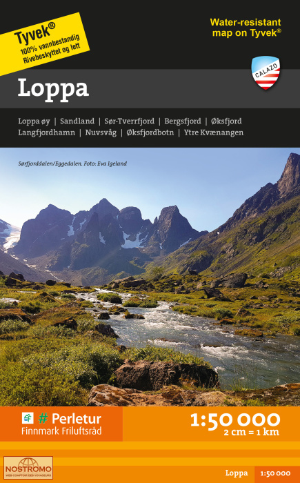 LOPPA | carte de randonnée Calazo