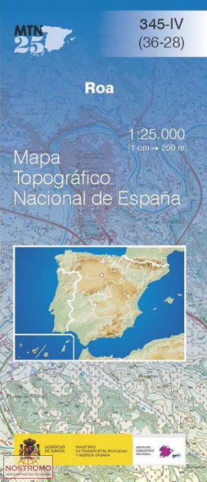 345-4 ROA | carte topographique CNIG