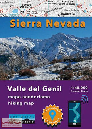 SIERRA NEVADA - VALLE DEL GENIL | Penibetica hiking map