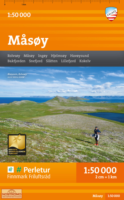 MÅSØY | carte de randonnée Calazo