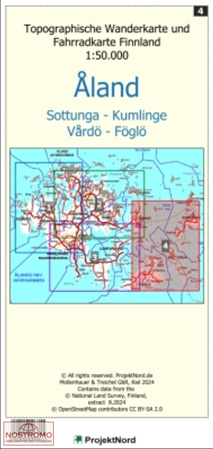 ÅLAND - SOTTUNGA 4 | carte topographique Projektnord