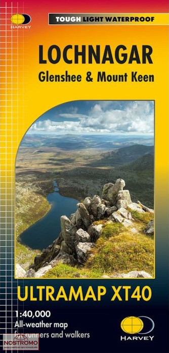 LOCHNAGAR - GLENSHEE & MOUNT KEEN | Harvey hiking map