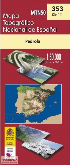 353 PEDROLA | carte topographique CNIG