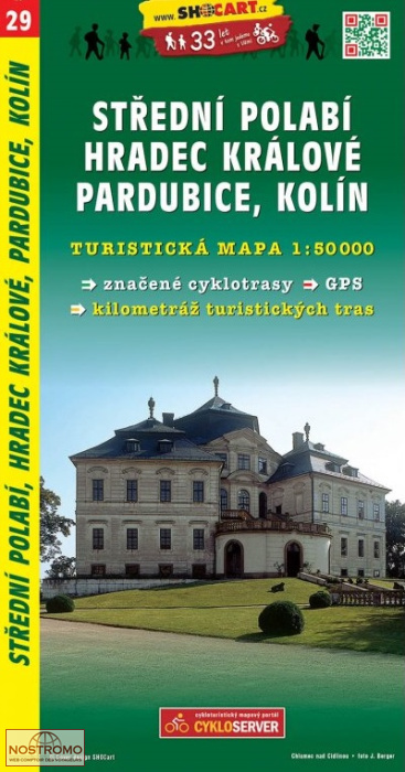 29 STŘEDNÍ POLABÍ | carte de randonnée Shocart