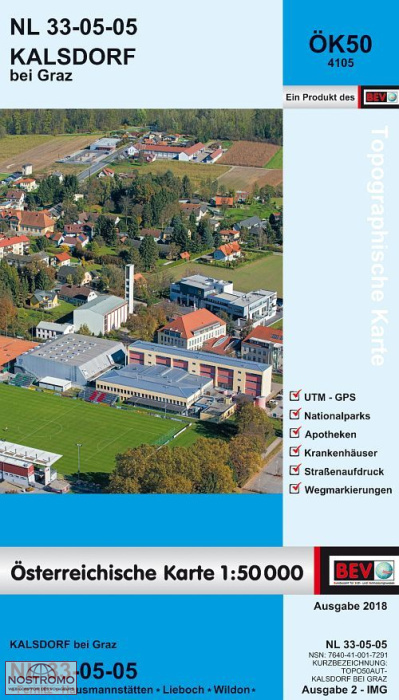 4105 KALSDORF BEI GRAZ | BEV topographical map