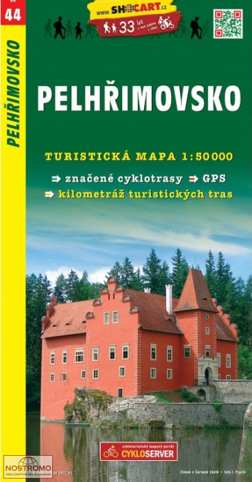 44 PELHŘIMOVSKO | carte de randonnée Shocart
