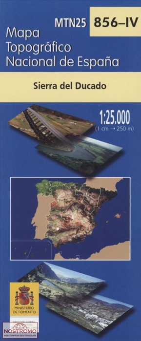 856-4 SIERRA DEL DUCADO | carte topographique CNIG
