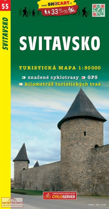 55 SVITAVSKO | Shocart hiking map