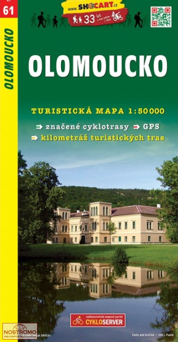 61 OLOMOUCKO | Shocart hiking map