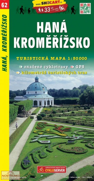 62 HANÁ - KROMĚŘÍŽSKO | Shocart hiking map