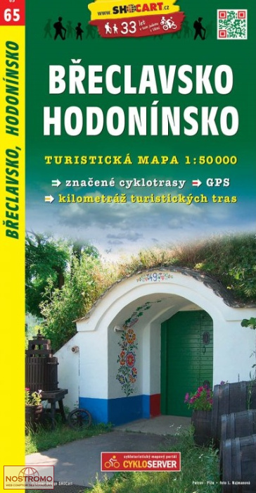 65 BŘECLAVSKO - HODONÍNSKO | Shocart hiking map