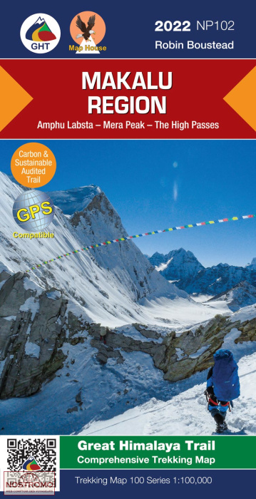 NP102 MAKALU REGION | Nepamaps trekking map