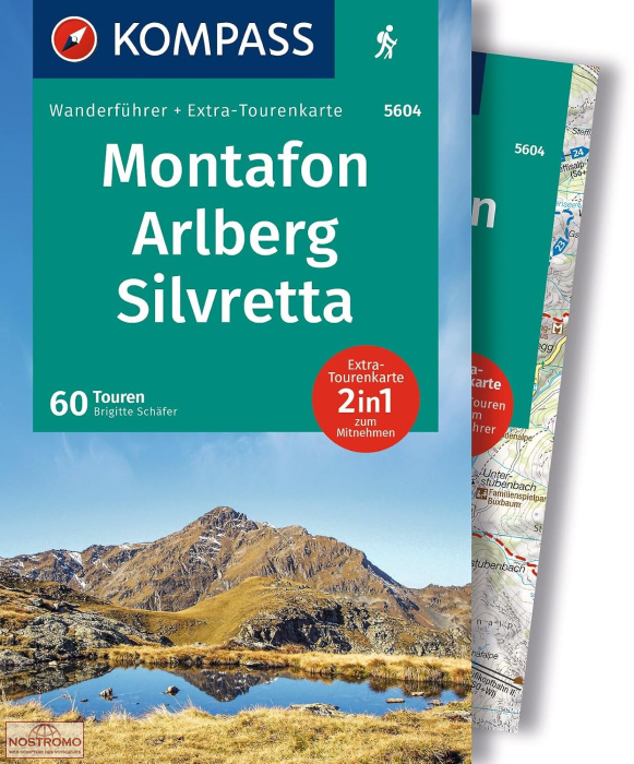 MONTAFON - ARLBERG - SILVRETTA | guide de randonnée Kompass