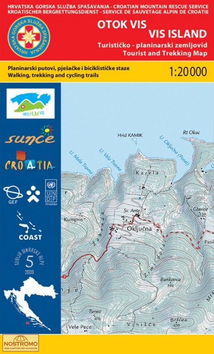 05 OTOK VIS | carte de randonnée HGSS