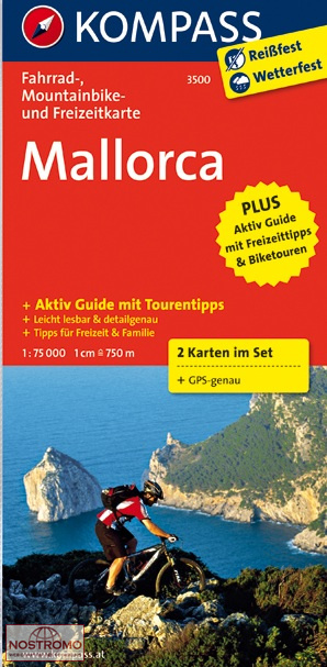 3500 MALLORCA | Kompass cycling maps
