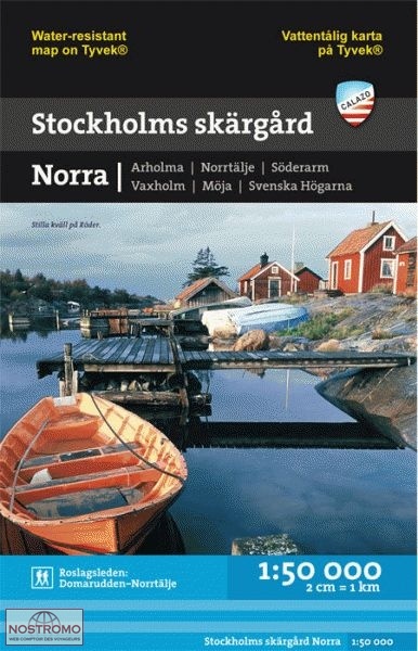 STOCKHOLMS SKÄRGÅRD NORRA | Calazo hiking map