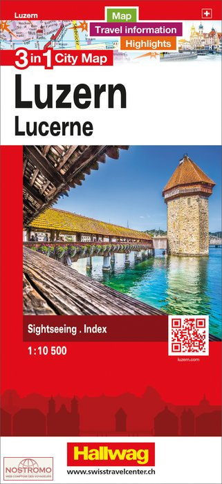 LUCERNE | Hallwag street map