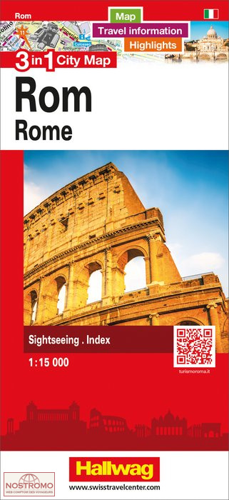 ROME | Hallwag street map