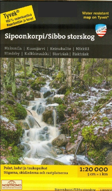 SIPOONKORPI - SIBBO STORSKOG | Calazo hiking map