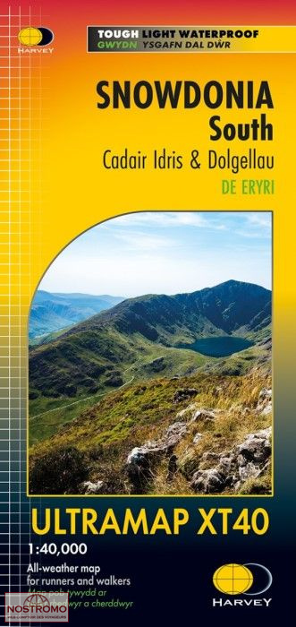 SNOWDONIA SOUTH | Harvey hiking map