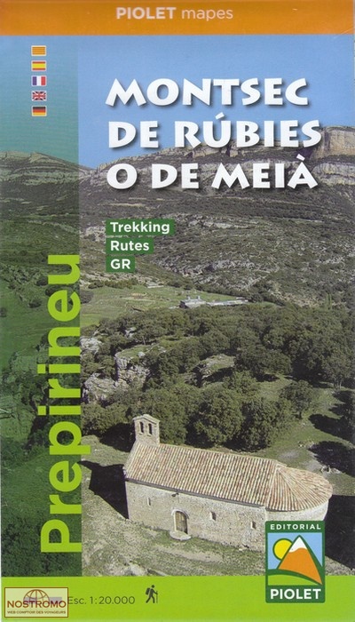 MONTSEC DE RÚBIES O DE MEIÀ | Piolet hiking map