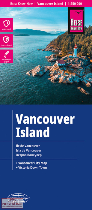 VANCOUVER ISLAND | Reise Know-How road map