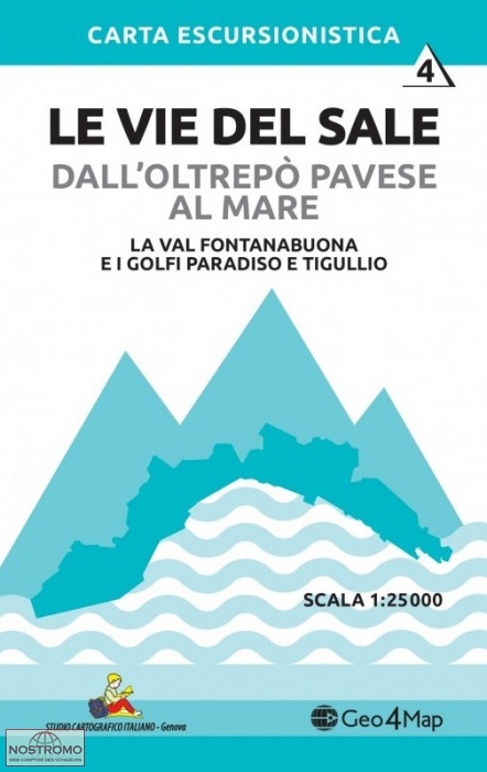 LE VIE DEL SALE - 4 : LA VAL FONTANABUONA E I GOLFI PARADISO E TIGULLIO | Geo4map hiking ma