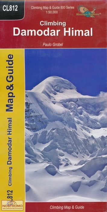 DAMODAR HIMAL - CL 812 | Nepamaps trekking map