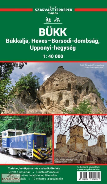 BÜKK | Szarvas hiking map