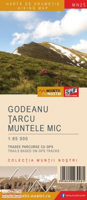 25 GODEANU - TARCU - MUNTELE MIC | carte de randonnée Schubert & Franzke