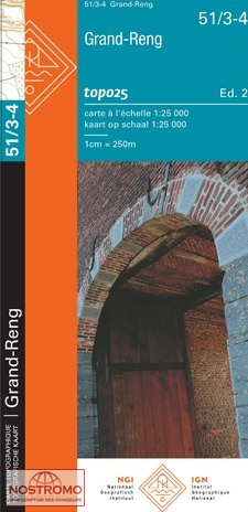 51/3-4 GRAND-RENG | carte topographique NGI/IGN