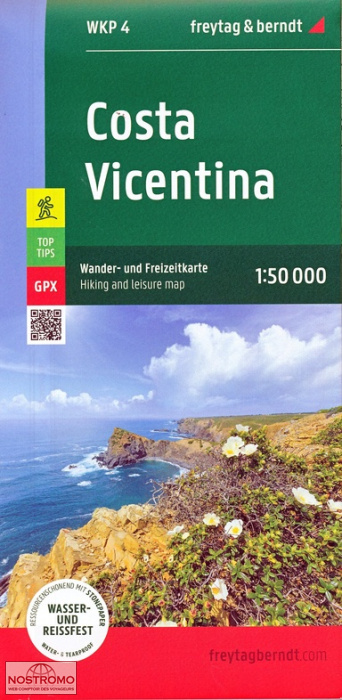 WKP4 COSTA VICENTINA | Freytag & Berndt  hiking maps