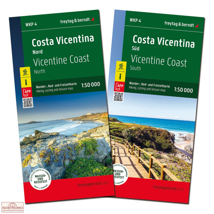 WKP4 COSTA VICENTINA | Freytag & Berndt  hiking maps