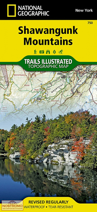SHAWANGUNK MOUNTAINS | National Geographic hiking map