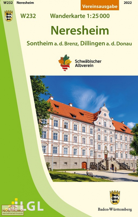 W232 NERESHEIM | LGL hiking map