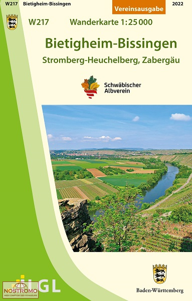 W217 BIETIGHEIM-BISSINGEN | LGL hiking map