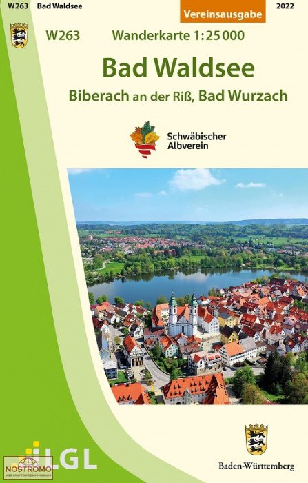 W263 BAD WALDSEE | LGL hiking map