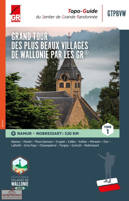 GRAND TOUR DES PLUS BEAUX VILLAGES DE WALLONIE PAR LES GR - T.1 | guide de randonnée GR Sentiers