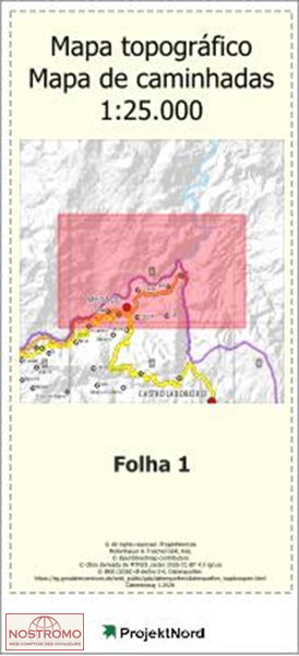 001 MELGAÇO | Projektnord topographic map