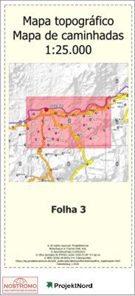 003 MONÇÃO | Projektnord topographic map