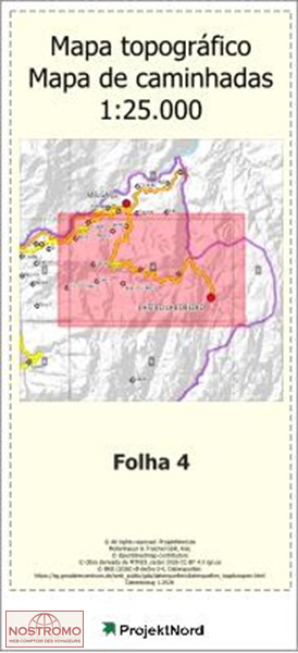 004 CASTRO LABOREIRO (MELGAÇO) | Projektnord topographic map