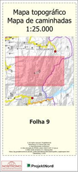 009 GAVIEIRA (ARCOS DE VALDEVEZ) | Projektnord topographic map